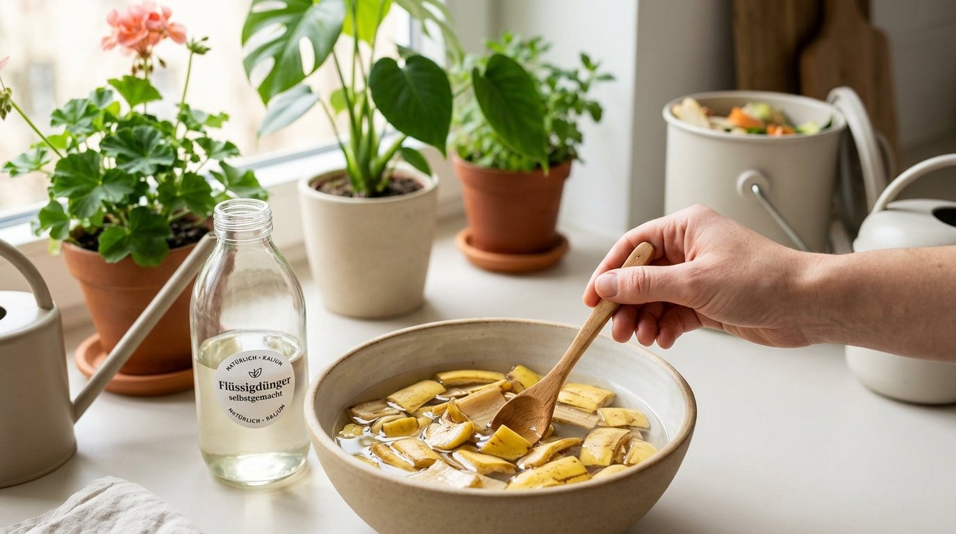 erfahren Sie, warum Bananenschalen Pflanzen mit Kalium versorgen und wie Sie diese richtig in Töpfen anwenden, um Schädlinge zu vermeiden