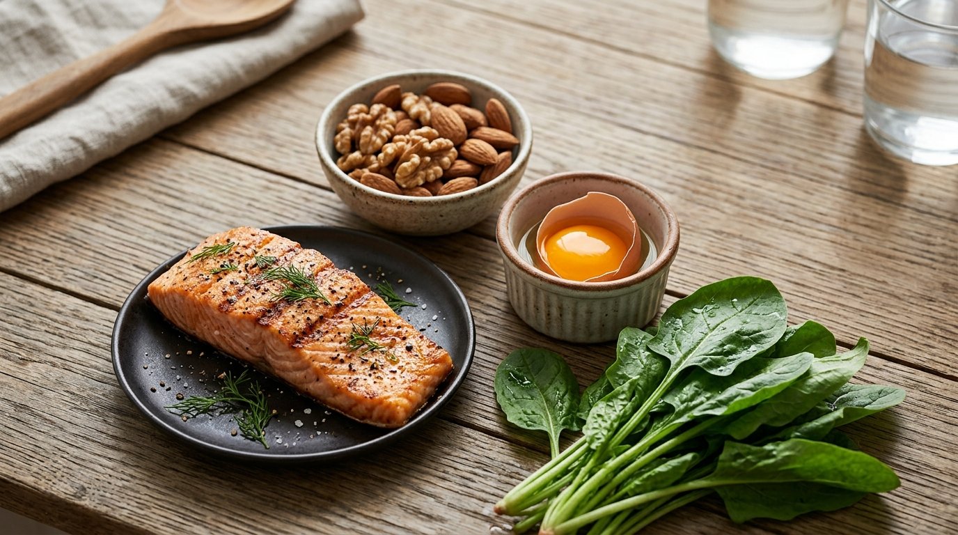 entdecken Sie die besten Lebensmittel für kräftiges und glänzendes Haar durch gezielt Ernährung mit essentiellen Nährstoffen und Vitaminen